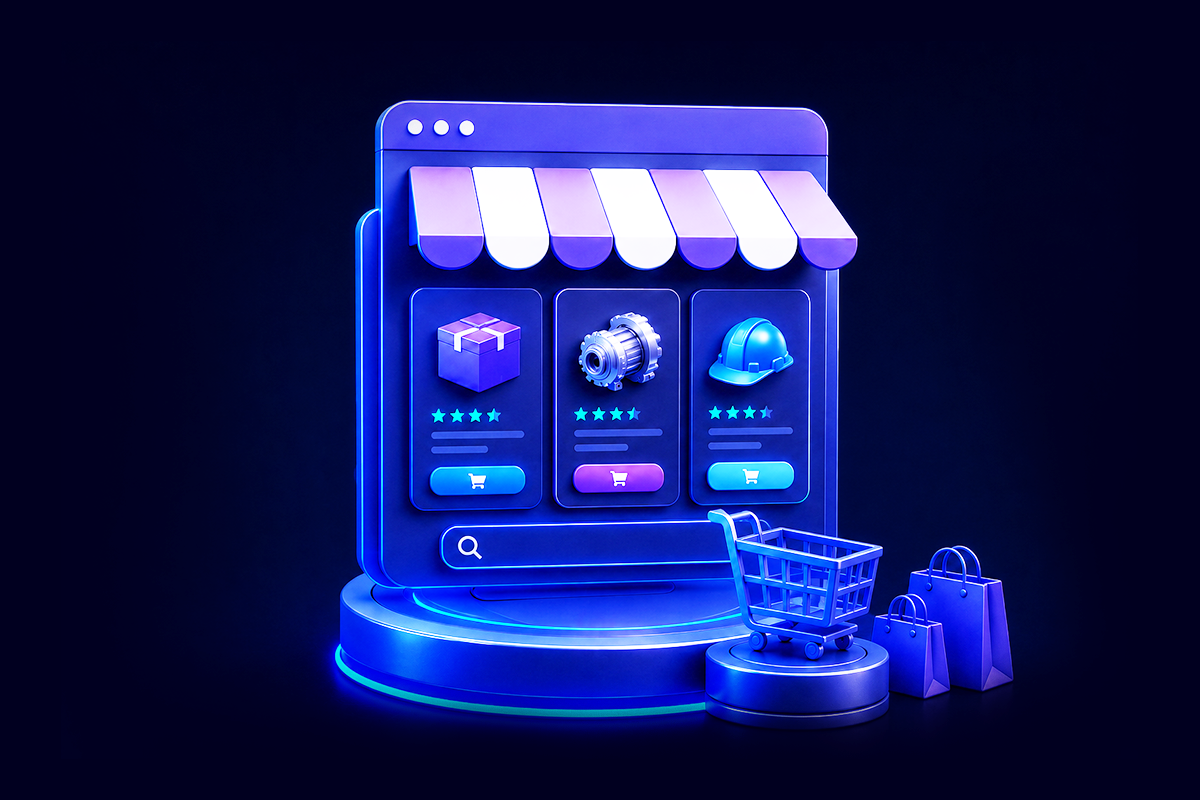 Supplier Marketplace illustration